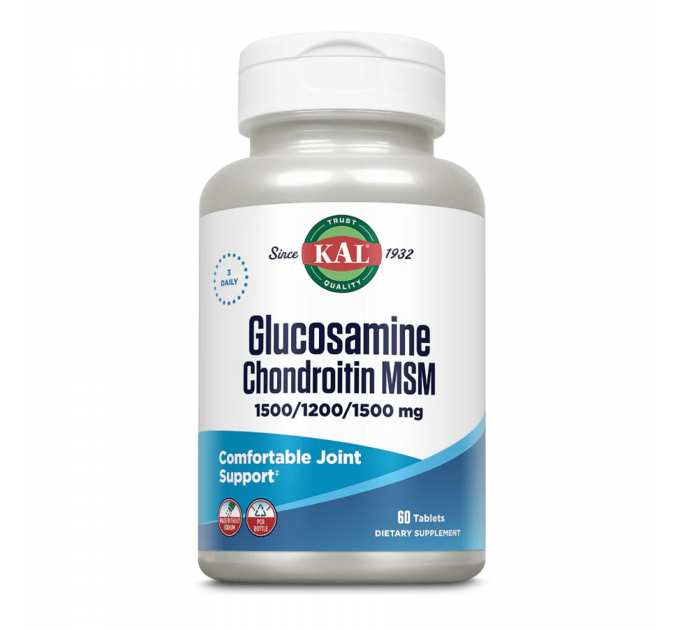 Glucosamine Chondroitin MSM - 60 tabs