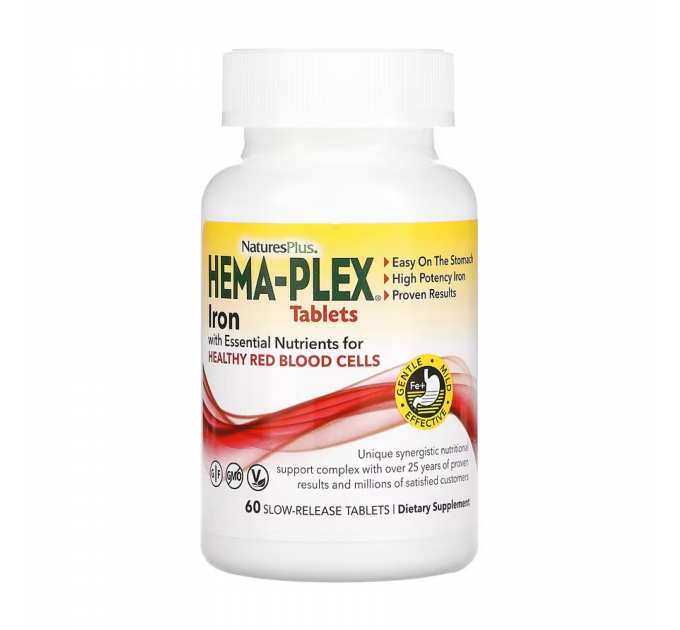 Hema-Plex - 60 tabs