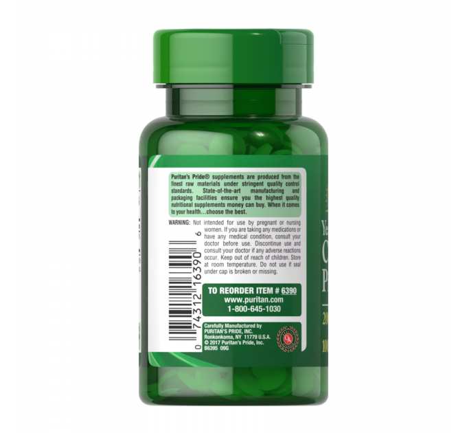 Chromium Picolinate 200 mcg Yeast Free - 100 tabs