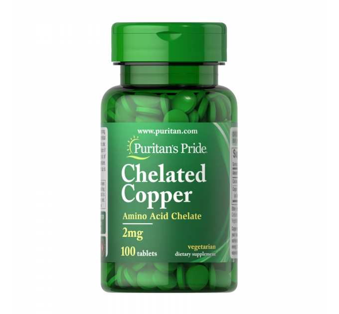 Copper Chelate 2mg - 100tab