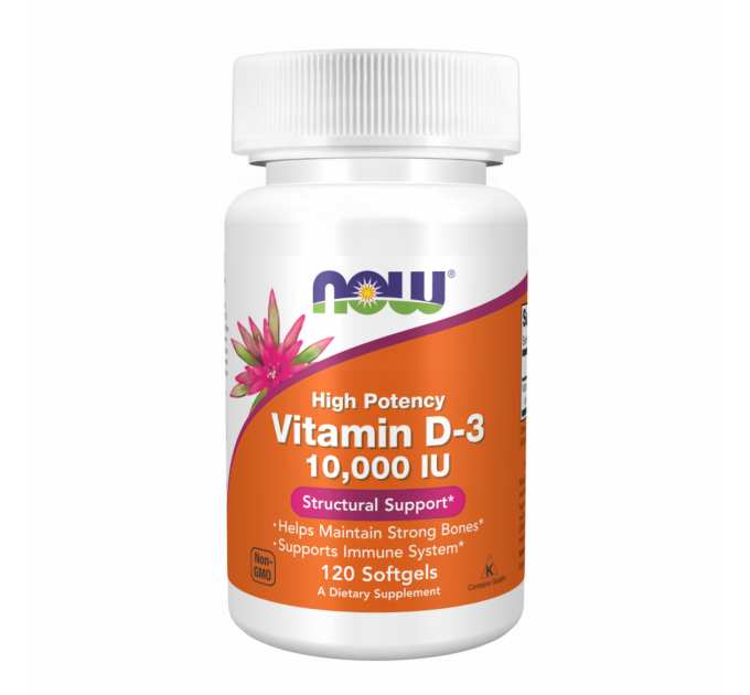 VIT D-3 10,000 IU - 120 sgels