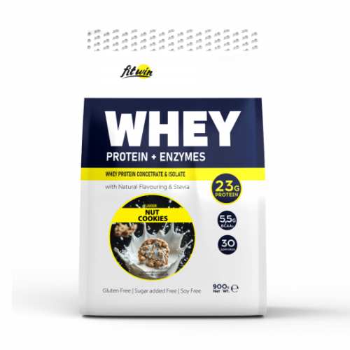 Whey - 900g Nut Cookies (Пошкоджена упаковка)