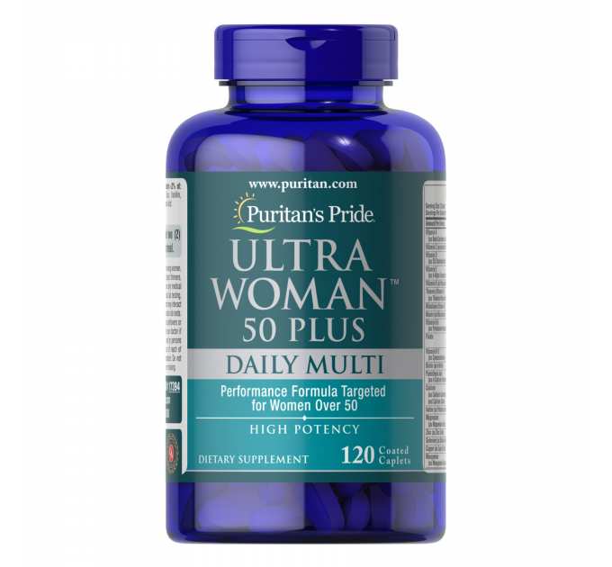 Ultra Woman™ 50 Plus Multi-Vitamin - 120 Caps