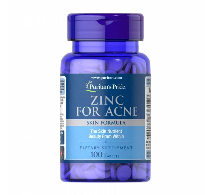 Zinc for Acne - 100 tab