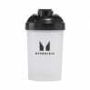 Plastic Shaker - 600ml Clear Black