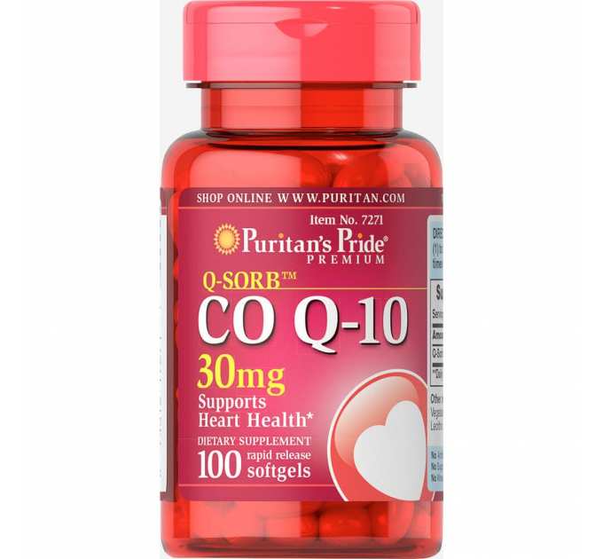 Q-SORB™ Co Q-10 30 mg - 100 Softgels