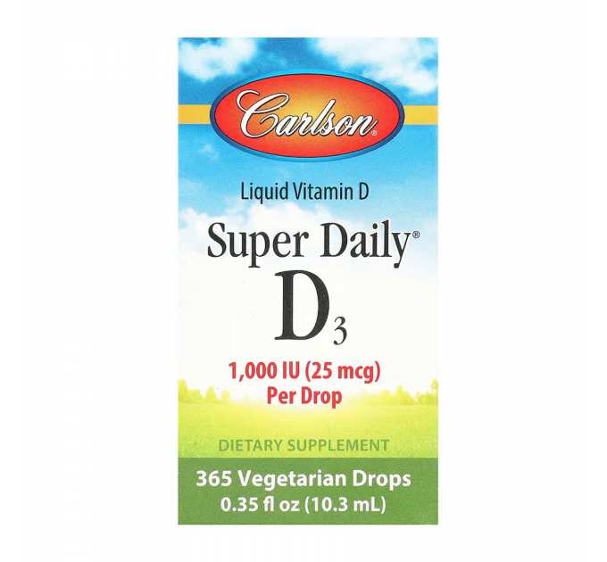 Super Daily D3 1000IU - 10.3 mL