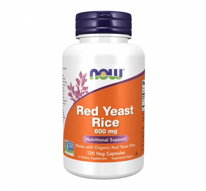 Red Yeast Rice 600mg - 120 vcaps