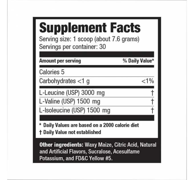 BCAA Powder 12000 - 228g Orange