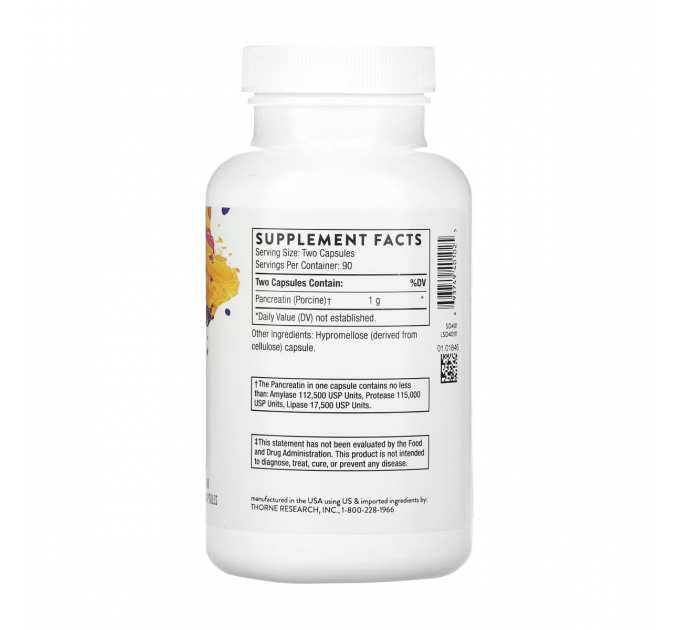 Pancreatic Enzymes - 180 caps