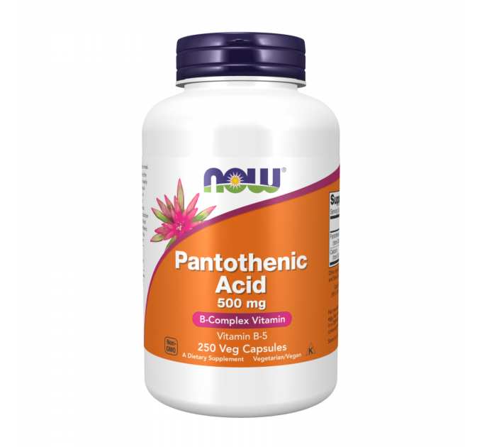 Pantothenic Acid 500 mg - 250 vcaps