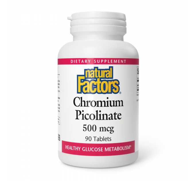 Chromium Picolinate 500mcg - 90 tabs