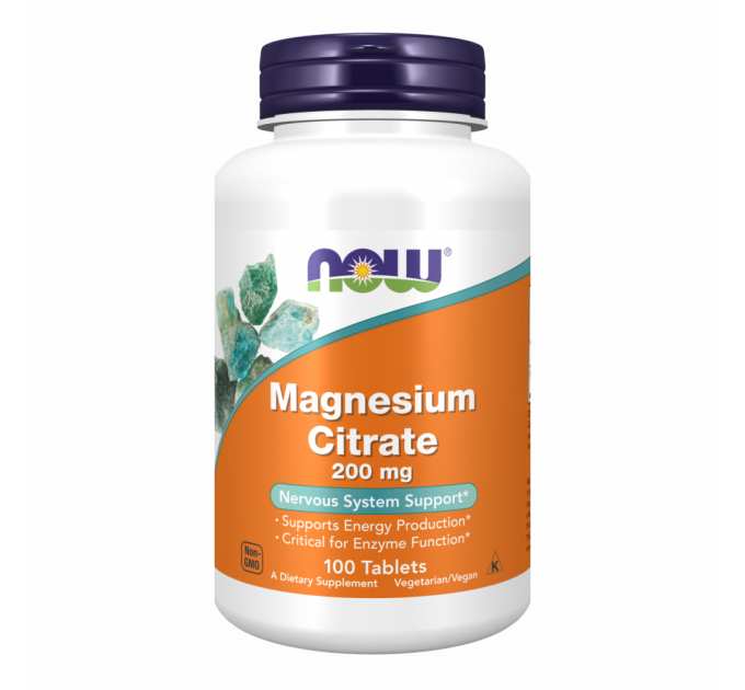 Magnesium Citrate 200mg - 100 tabs