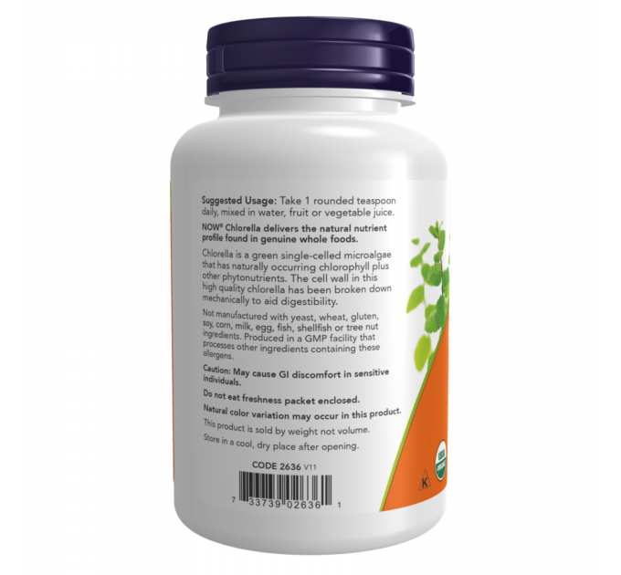 Organic Chlorella Pure Powder - 113g