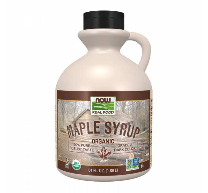 Maple Syrup Organic Grade A Dark Color - 473 ml (До 12.25)