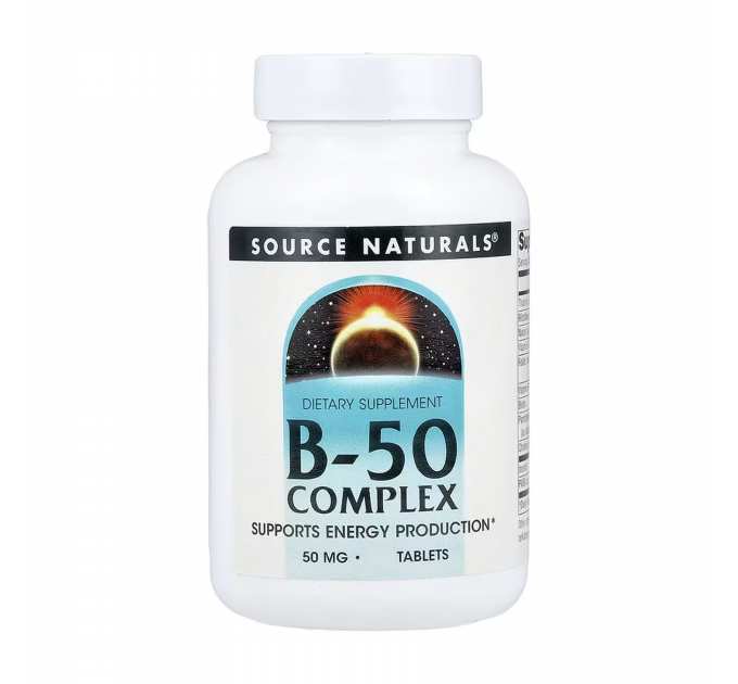 Vitamin B-50 Complex 50mg - 50 tabs