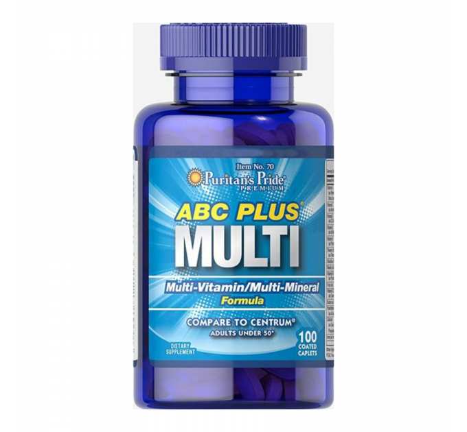 ABC Plus Multivitamin and Multi-Mineral Formula - 100 Caplets