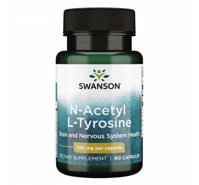 N-Acetyl L-Tyrosine 350mg - 60caps