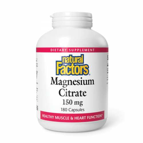 Magnesium Citrate 150mg - 180 caps (Пошкоджена банка) Magnesium Citrate 150mg - 180 caps (Пошкоджена банка)