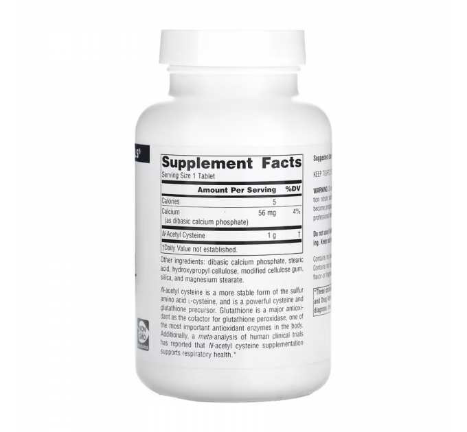 N-Acetyl Cysteine 1000mg - 120 tabs