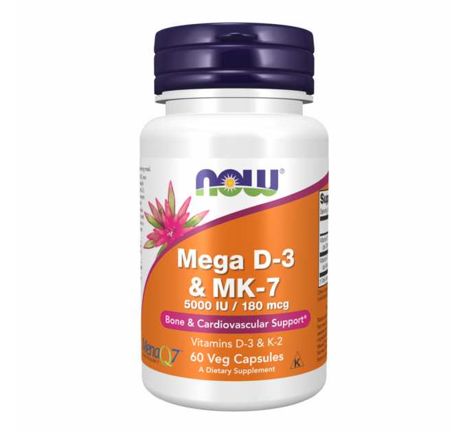 MEGA D-3 & MK-7 - 60 vcaps