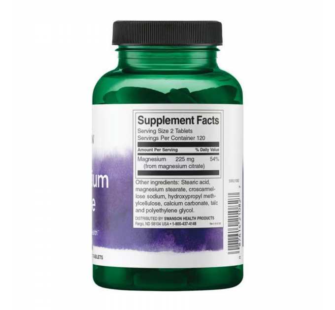 Magnesium Citrate Super Strength - 240 tabs