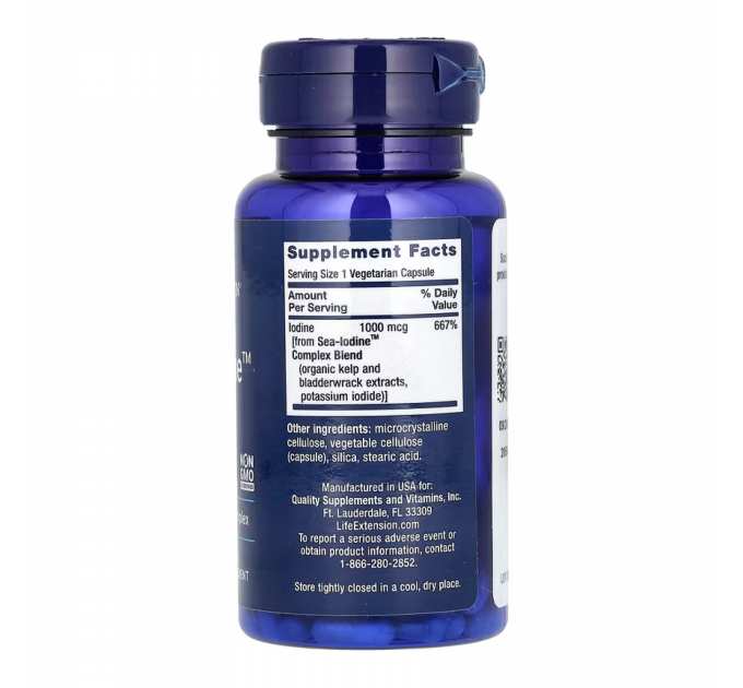 Sea-Iodine™ 1000mcg - 60 vcaps