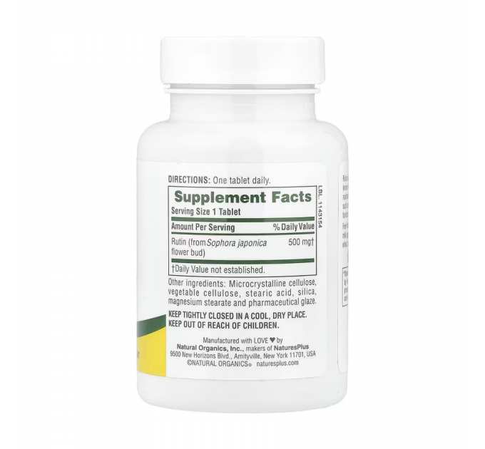 Rutin 500mg - 60 tabs