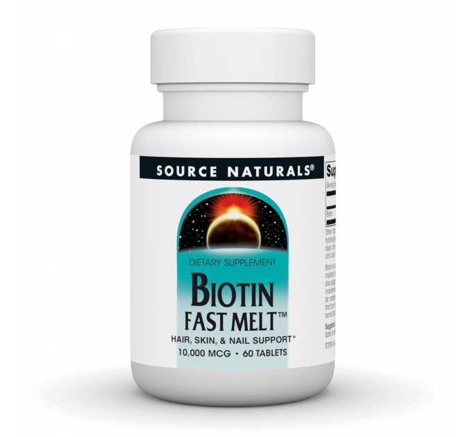 Biotin Fast Melt 10000 mcg - 60 tabs