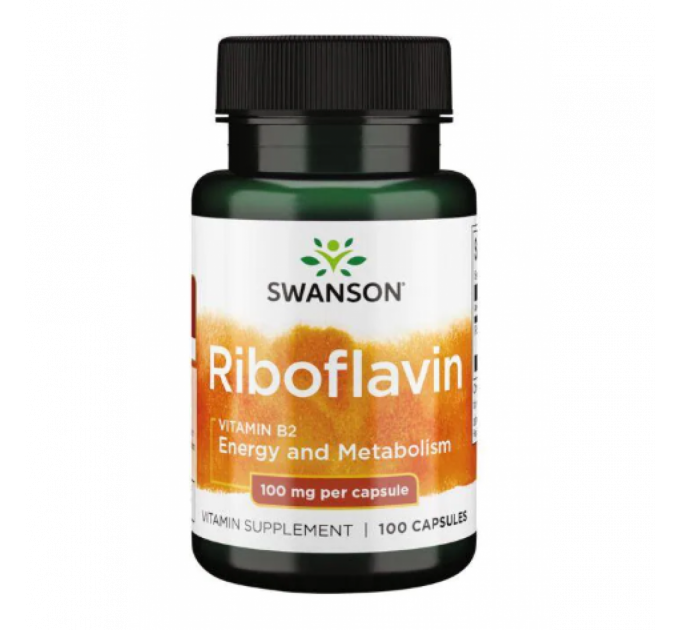 Riboflavin Vitamin B-2 100mg - 100caps