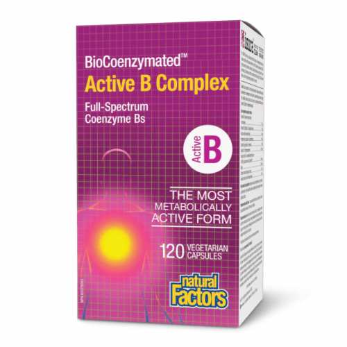 BioCoenzymated Active B Complex - 120 caps