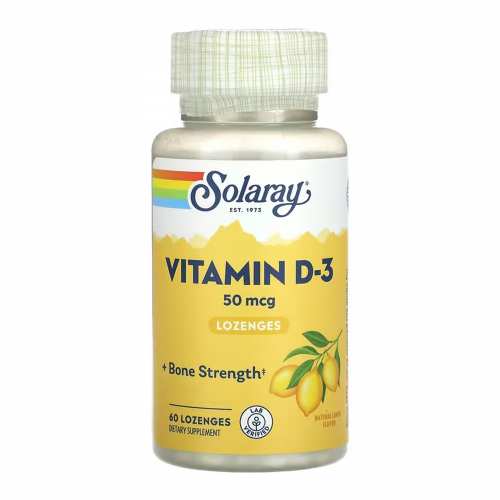 Vitamin D-3 50mcg - 60 lozenges