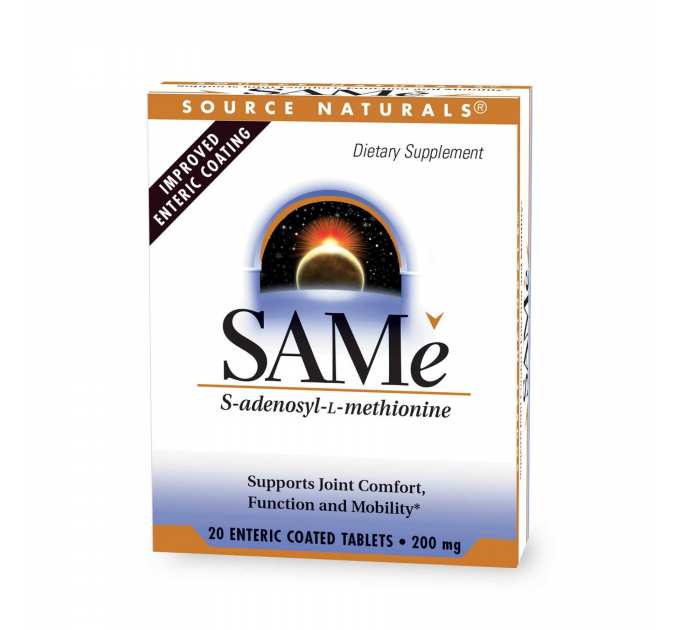 SAMe 200mg Enteric Coated - 20 tabs