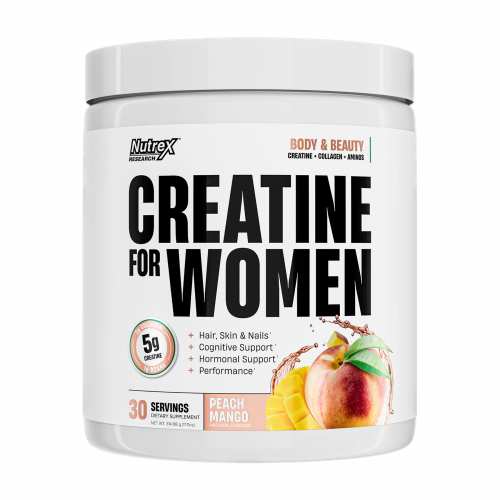 Creatine Monohydrate For Women - 30 serv Peach Mango