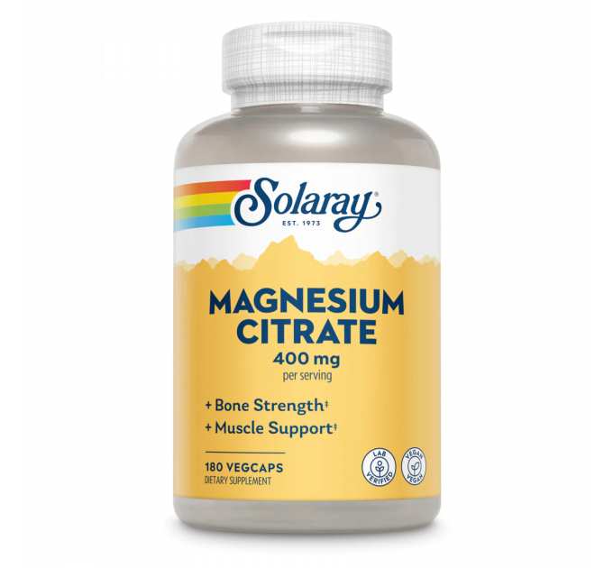 Magnesium Citrate 400mg - 180 vcaps