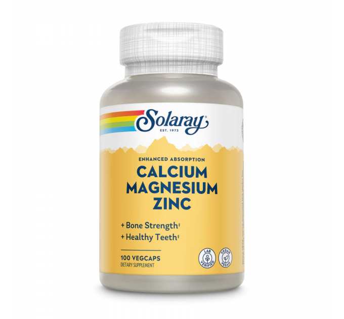 Calcium Magnesium Zinc - 100 vcaps