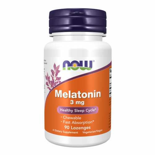 Melatonin 3mg - 90 lozenges (Пошкоджена банка) Melatonin 3mg - 90 lozenges (Пошкоджена банка)