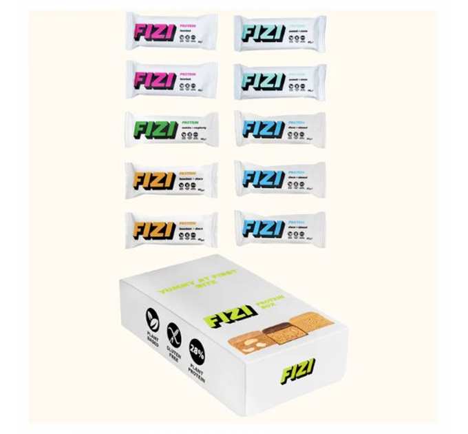 FIZI Protein Box - 10x45g (Пошкоджена упаковка)