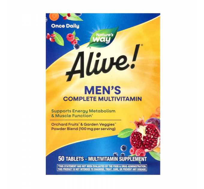 Men's Complete Multivitamin - 50 tabs