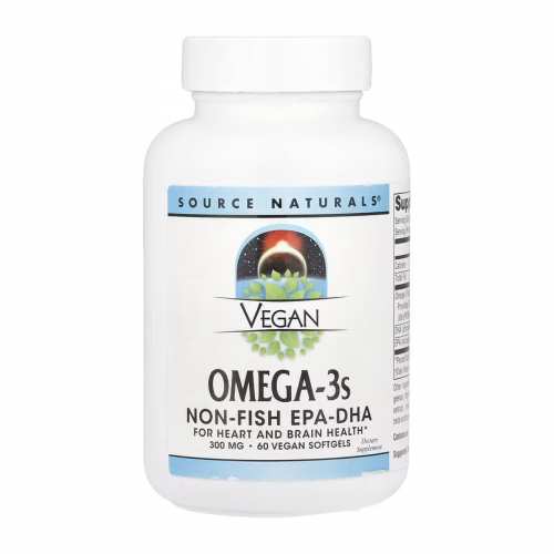 Vegan Omega-3s EPA-DHA 300mg - 60 softgels (До 06.26)