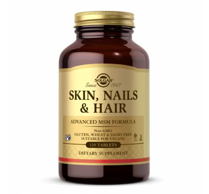 Skin Nails & Hair Advanced MSM - 120 tabs