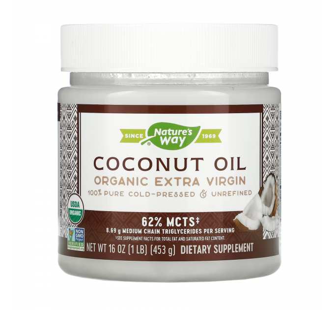 Organic Extra Virgin Coconut Oil - 16 oz