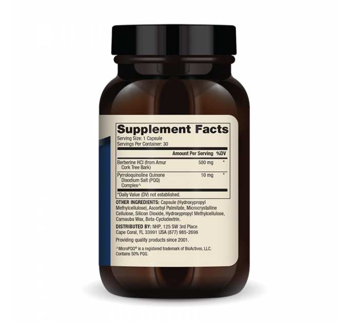 Berberine and MicroPQQ Advanced - 30 caps