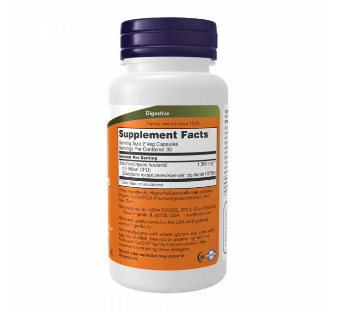 Saccharomyces Boulardii - 120 vcaps