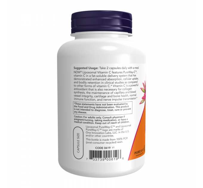 Liposomal Vitamin C - 120 vcaps