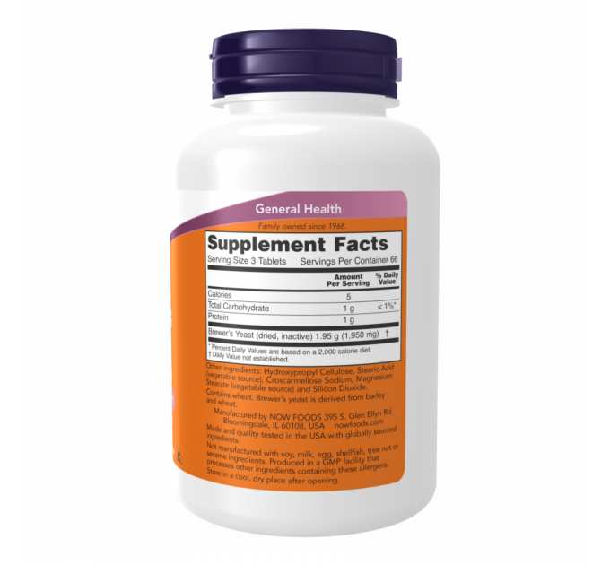 Brewers Yeast 10 grain 650mg - 200 tabs