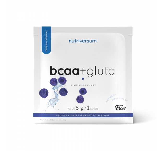 Sample BCAA+Gluta Sugar Free - 6g Blue Raspberry