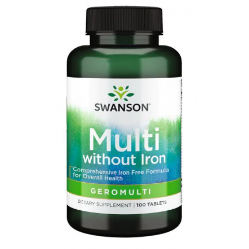 Multi whithout Iron - Geromulti 100 tabs