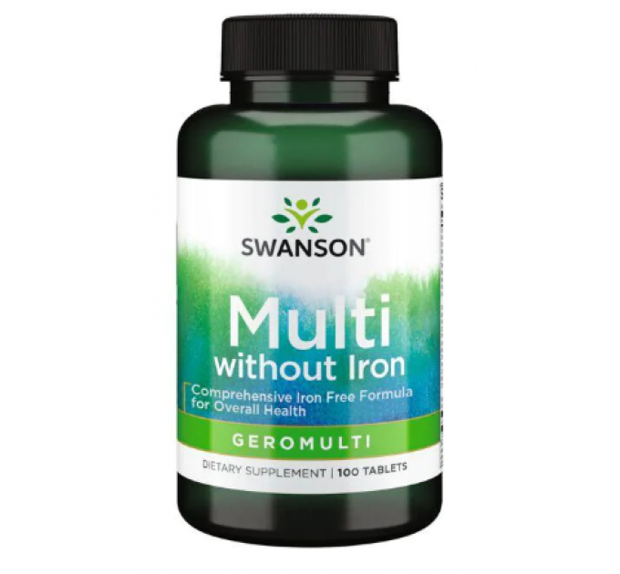 Multi whithout Iron - Geromulti 100 tabs