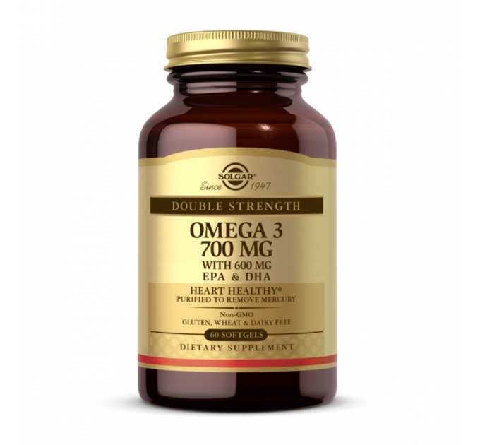 Double Strength Omega-3 700mg - 60 softgels
